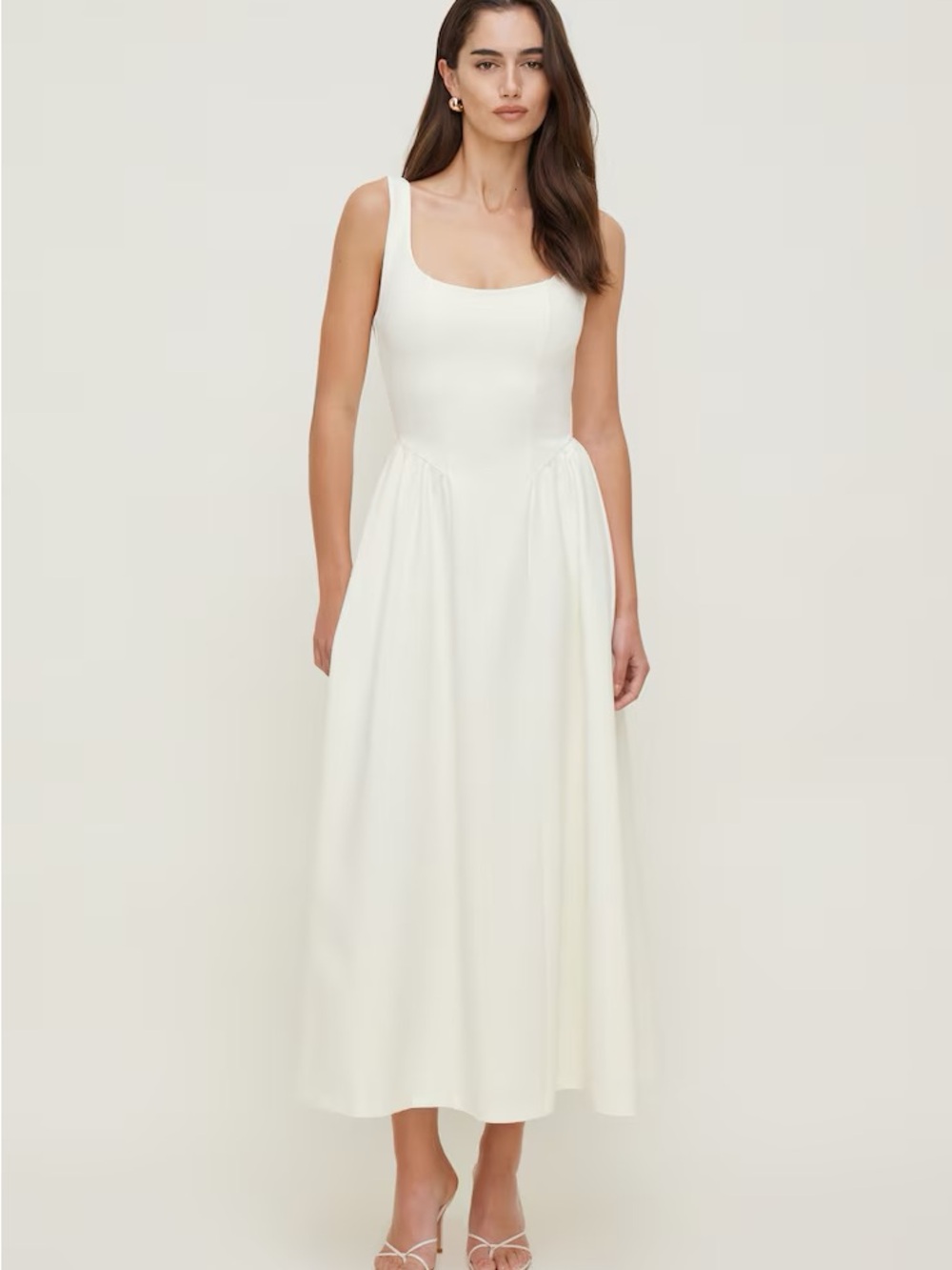 Dynamite Irina Ponte Midi Dress